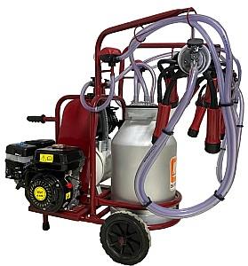 Aparat de muls vaci Gardelina T240INIC Barbaros cu motor termic