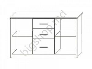 Comoda Sokme Scarlet 136