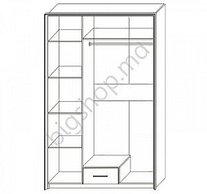 Dulap Sokme Scarlet 3D