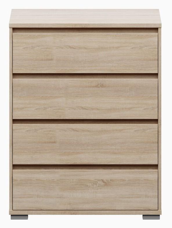 Comoda Sokme Line 4S Stejar Sonoma