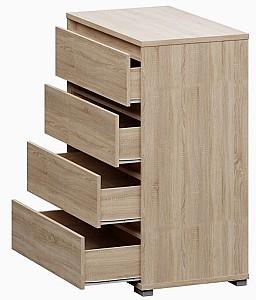 Comoda Sokme Line 4S Stejar Sonoma