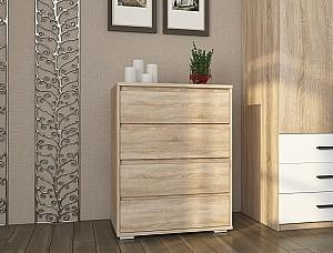 Comoda Sokme Line 4S Stejar Sonoma