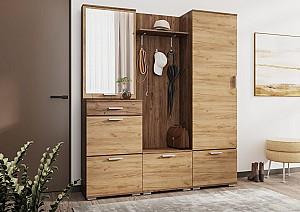 Antreu Sokme Viva (cuier) Stejar Kraft Tabako/Stejar Auriu