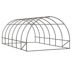 Seră de tip tunel Tehno Ms 12x4x2.5m Ø32mm