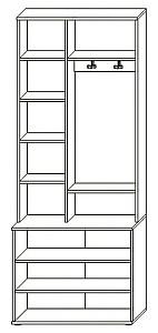 Antreu Sokme Barcelona Stejar Artizan / Alb