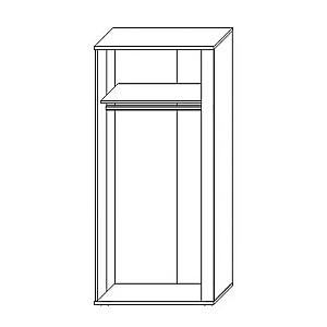 Dulap Sokme Adele 2D (oglinda)