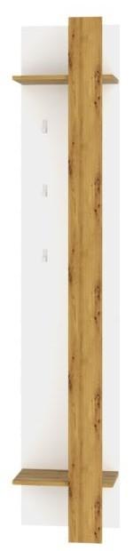 Cuier Sokme Barcelona Stejar Artizan / Alb