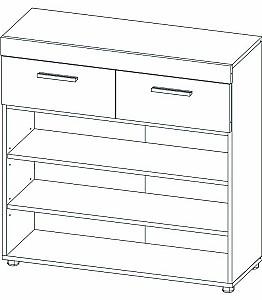 Comoda Sokme Focus K 2Д/2Ш