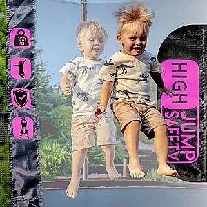 Trambulina Thunder Pro 374 cm Roz