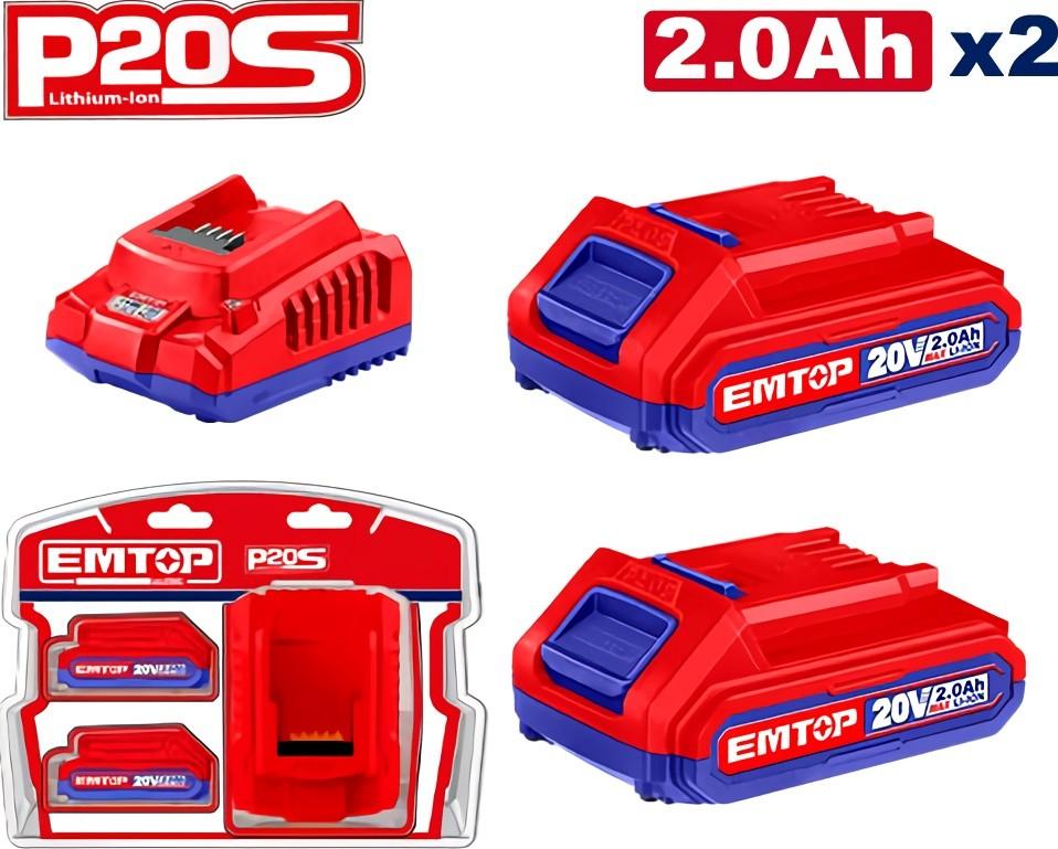 Incarcator pentru scule electrice Emtop ELBCPK1222