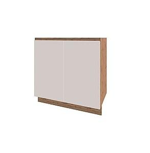 Set mobila bucatarie Sokme Soft 3.2x2.4 m wotan/alb