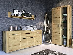 Raft de perete Sokme Focus suspendată stejar artisan