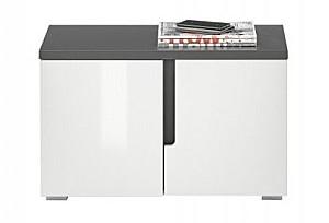 Dulap pentru incaltaminte Sokme Jordan 2D Alb/Antracit