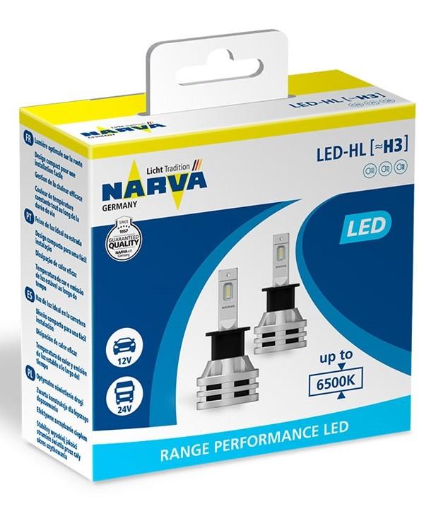 Lampa auto Narva H3 Range Performance Led 6500K (2 buc.)