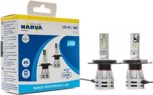 Lampa auto Narva H4 Range Performance Led 6500K (2 buc.)