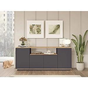 Comoda Trendy FR15-AA Pinul Atlantic (Maro)/Antracit (Gri)