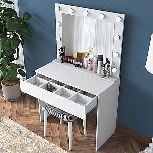 Masa de machiaj Trendy BJ121 2934 Alb