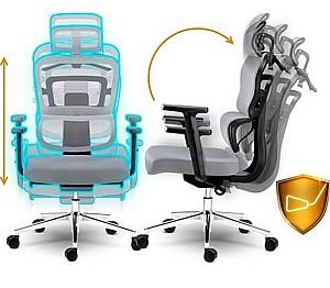 Fotoliu de birou Sofotel Nicea Grey 240310