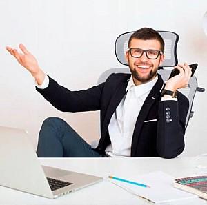 Fotoliu de birou Sofotel Nicea Grey 240310