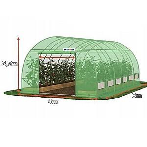 Seră de tip tunel Tehno Ms 6x4x2.5m/Ø32mm