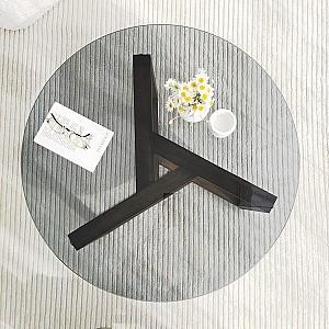 Masuta de cafea, reviste Trendy Miro Fume (Gri)