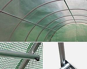 Seră de tip tunel Tehno Ms 10x3x2.5m/Ø26mm
