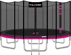 Trambulina Thunder Pro 488cm Roz plasă externa