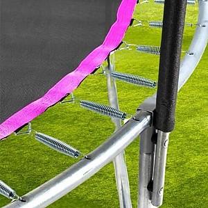 Trambulina Thunder Pro 488cm Roz plasă externa