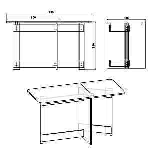 Masa KompaniT Carte-6 Nimfea Alba