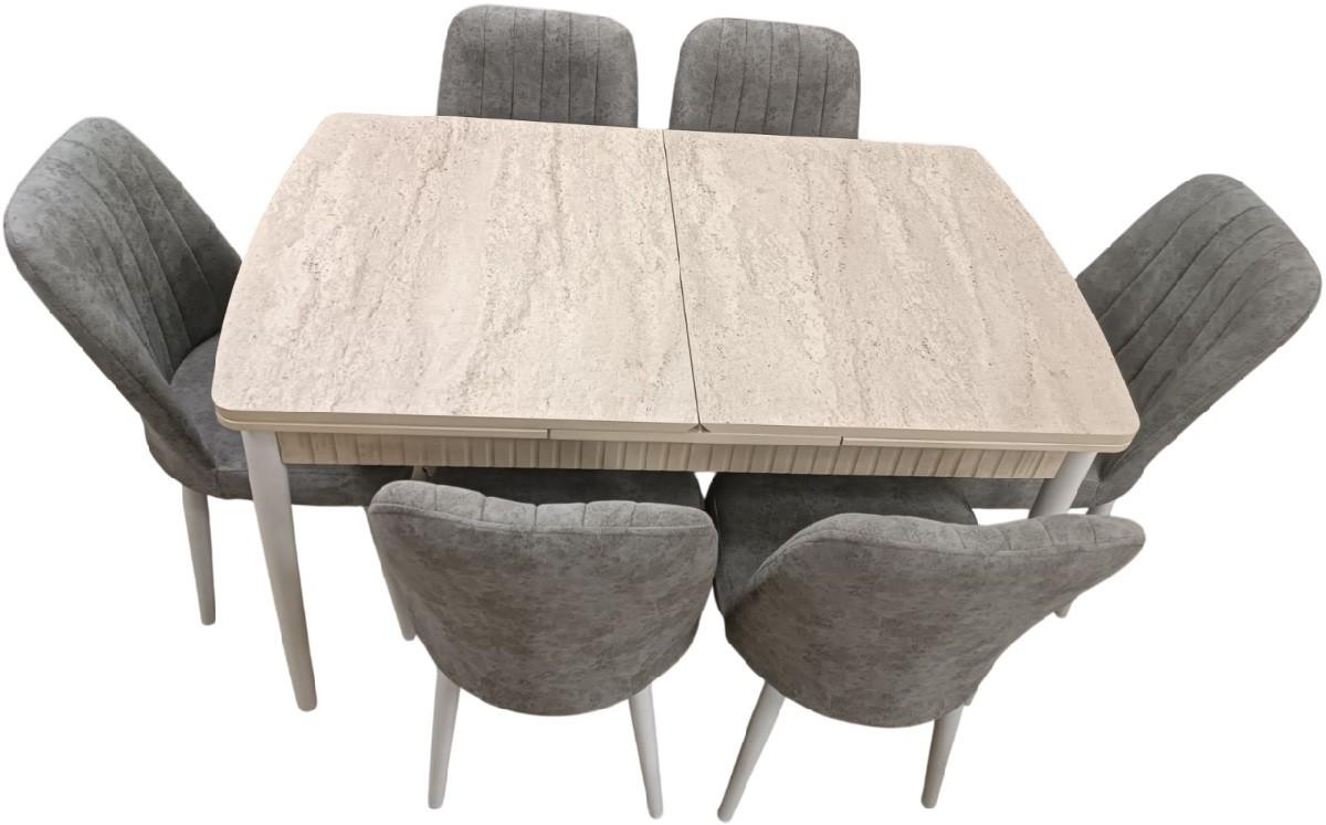 Set de masa si scaune Kelebek ES-500 (6 scaune)