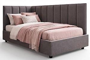 Pat copii Aurus Luna (stanga) 90x200 + Saltea Salt Confort Clasic 90x200