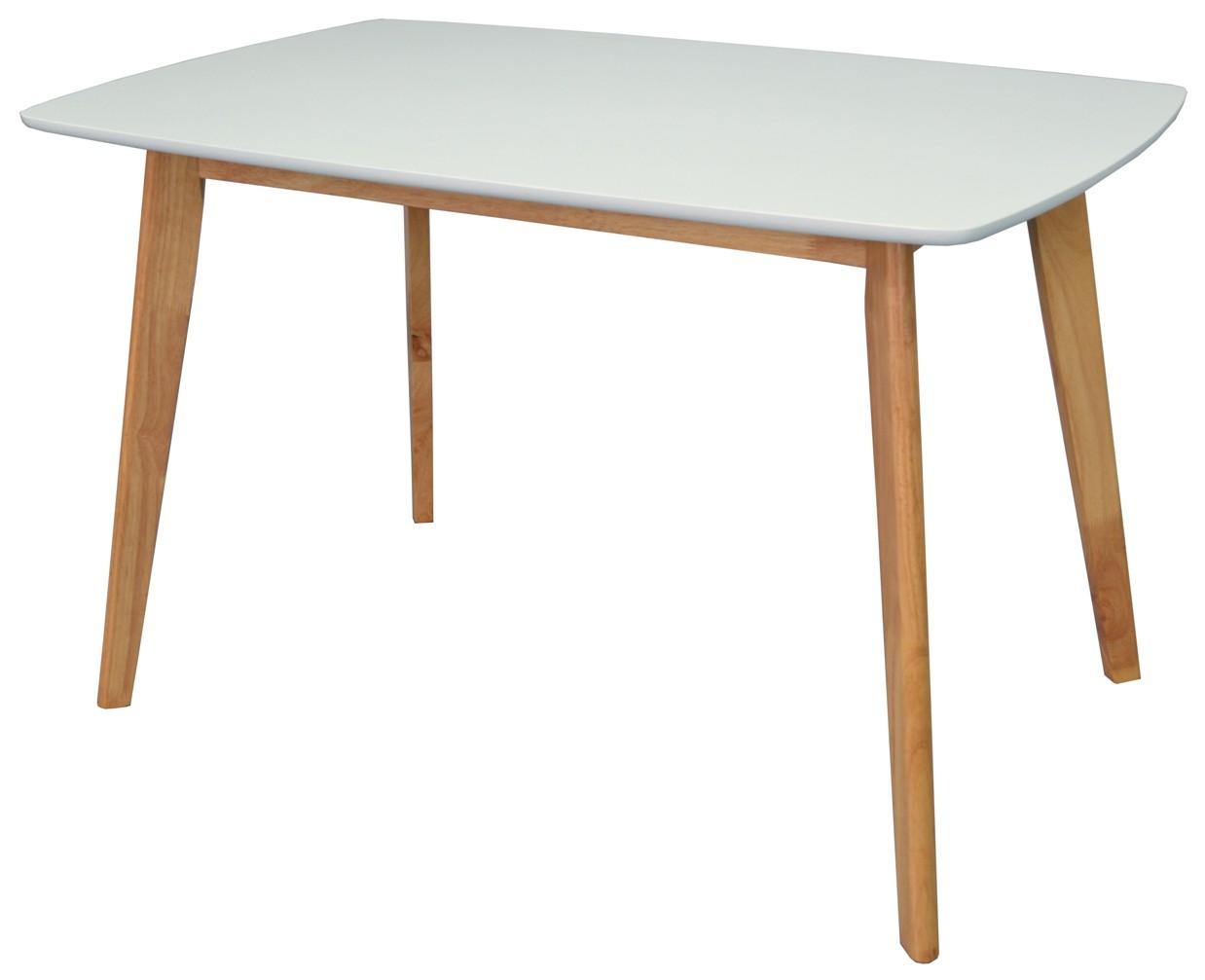 Masa Evelin COOPER White + Bella beech (MDF White)