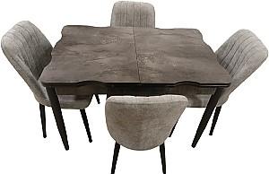 Set de masa si scaune Kelebek ES-551 (4 scaune)