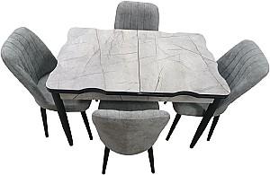 Set de masa si scaune Kelebek ES-552 (4 scaune)