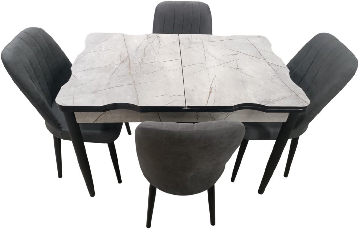 Set de masa si scaune Kelebek ES-553 (4 scaune)