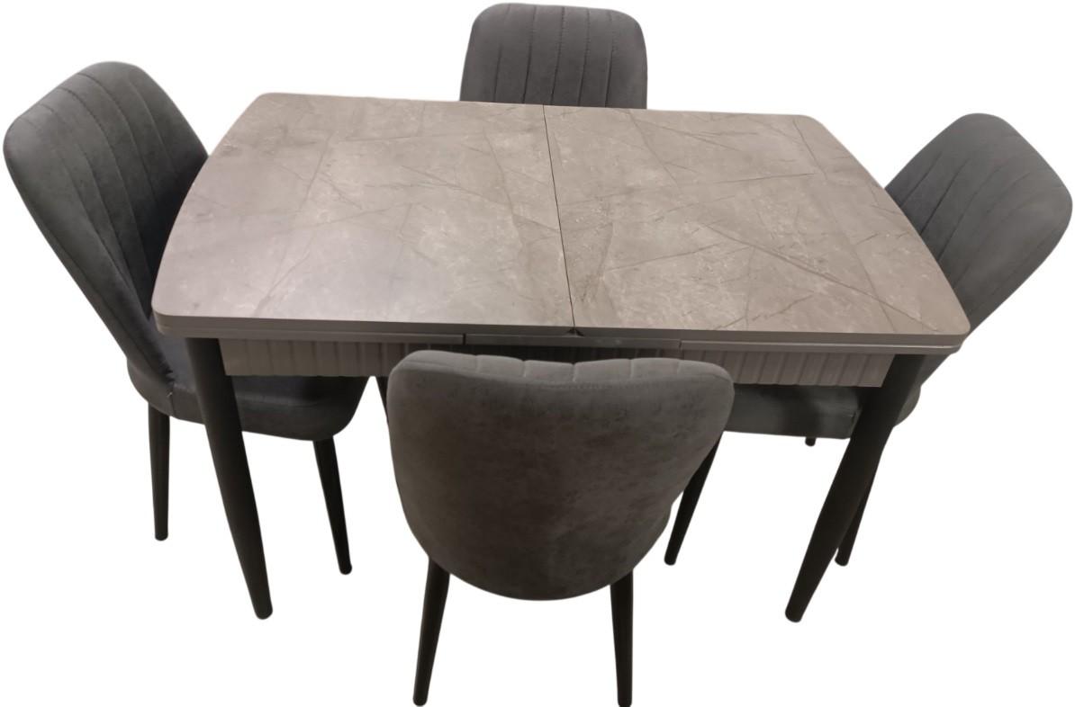 Set de masa si scaune Kelebek ES-554 (4 scaune)