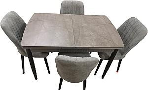 Set de masa si scaune Kelebek ES-555 (4 scaune)