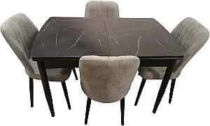 Set de masa si scaune Kelebek ES-556 (4 scaune)