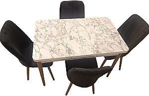 Set de masa si scaune Kelebek ES-1013 (4 scaune)