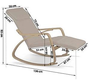 Fotoliu Sofotel Suzi Brown 280012