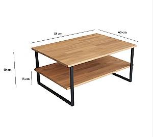 Masuta de cafea, reviste Trendy Neta Stejar (Bej)