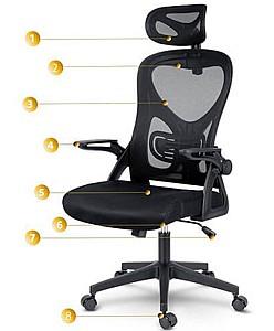 Fotoliu de birou Sofotel Todden Black 2480