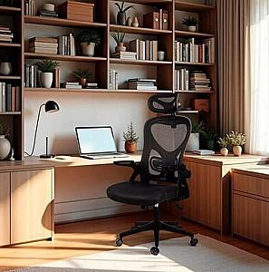 Fotoliu de birou Sofotel Todden Black 2480