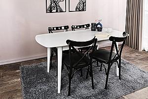 Masa Trendy Retro 1193 Alb