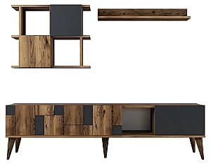 Living Trendy Madrid Antracit (Gri)/Nuc (Maro)