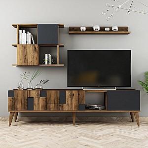 Living Trendy Madrid Antracit (Gri)/Nuc (Maro)