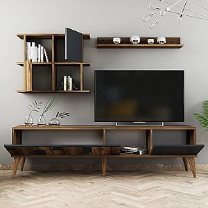 Living Trendy Madrid Antracit (Gri)/Nuc (Maro)