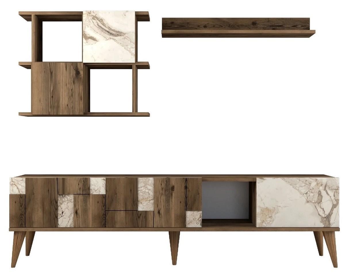 Living Trendy Madrid Alb/Nuc (Maro)