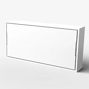 Pat rabatabil Flat Compatto H 90x200 Alb