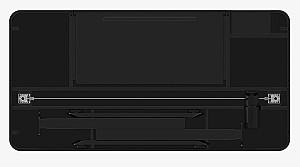 Masa de birou Flat Upgrade Smart Black